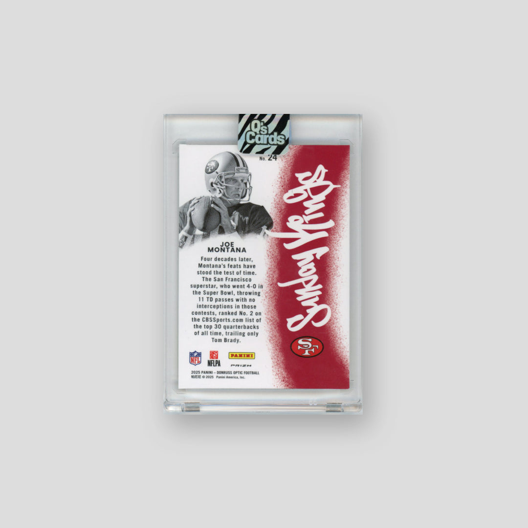 2025 Donruss Optic Joe Montana Sunday Kings #24