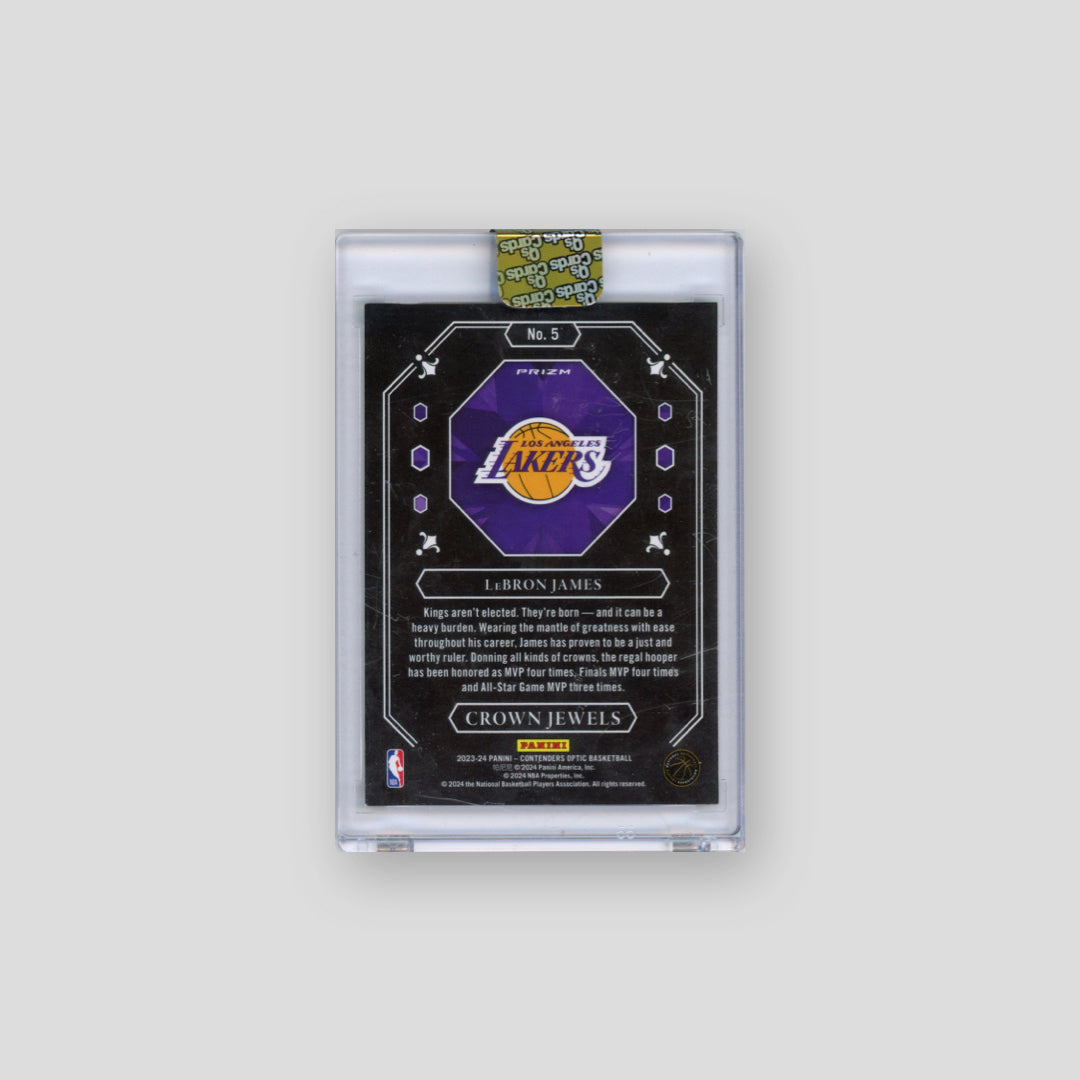 2023-24 Panini Contenders Optic LeBron James Crown Jewels #5
