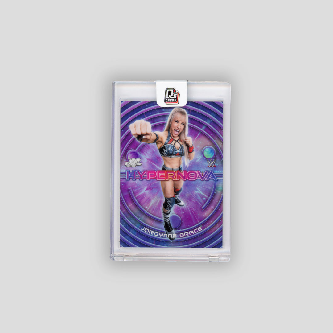2026 Topps Chrome WWE Jordynne Grace Hypernova SSP #HN-9