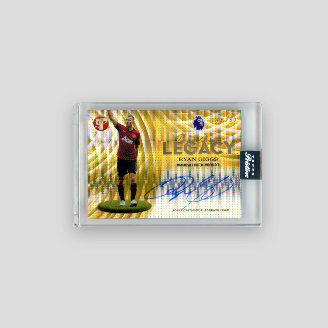 2025-26 Topps Pristine Premier League Ryan Giggs Gold Legacy Auto /50 #PLA-RG
