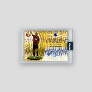 2025-26 Topps Pristine Premier League Ryan Giggs Gold Legacy Auto /50 #PLA-RG
