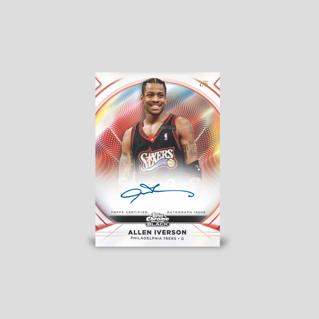 2025-26 Topps Chrome Black Basketball Hobby Box - Q's Cards
