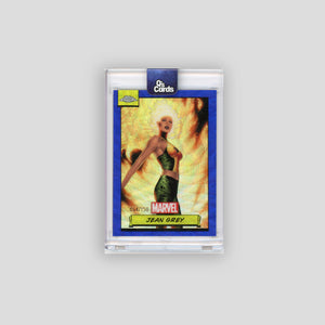 2024 Topps Chrome Marvel Jean Grey Blue Wave /150 #27
