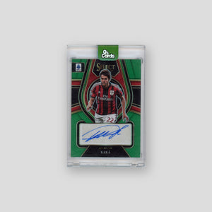 2022-23 Panini Select Serie A Kaká Select Signatures Green /5 #SS-K