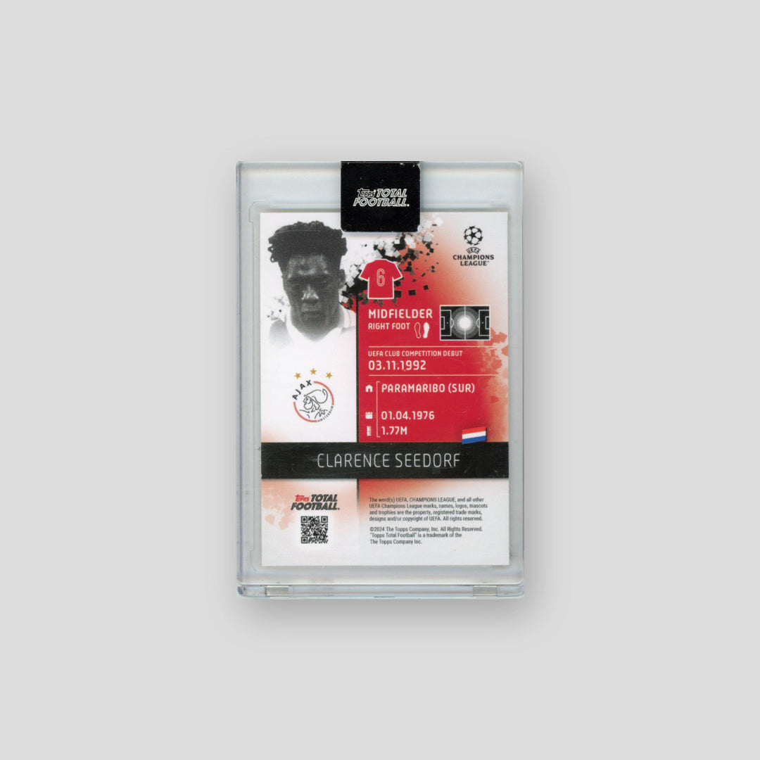 2024-25 Topps Total Football Clarence Seedorf Gold 1/1 #863
