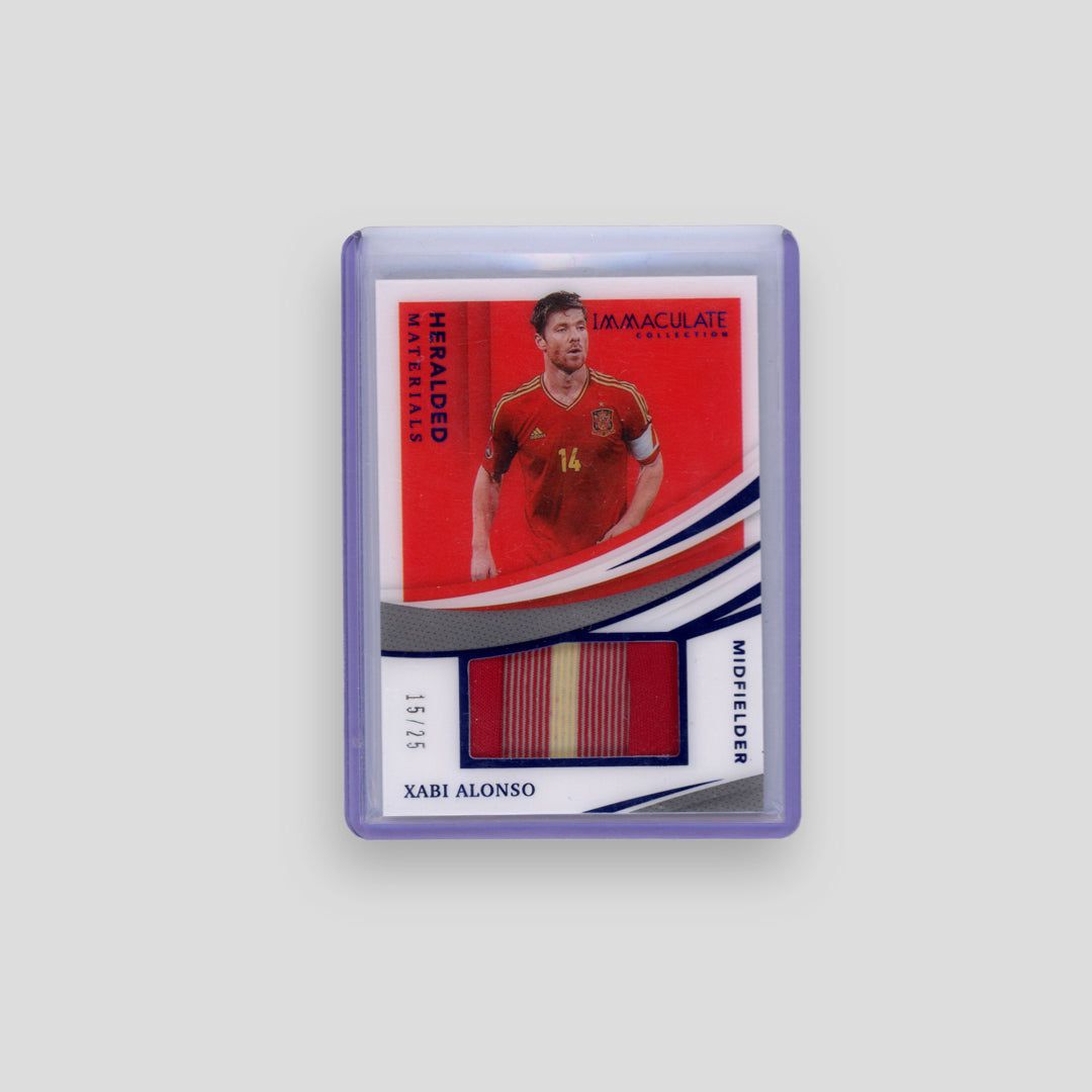 2021-22 Panini Immaculate Xabi Alonso Heralded Materials #HM-XA - Q's Cards