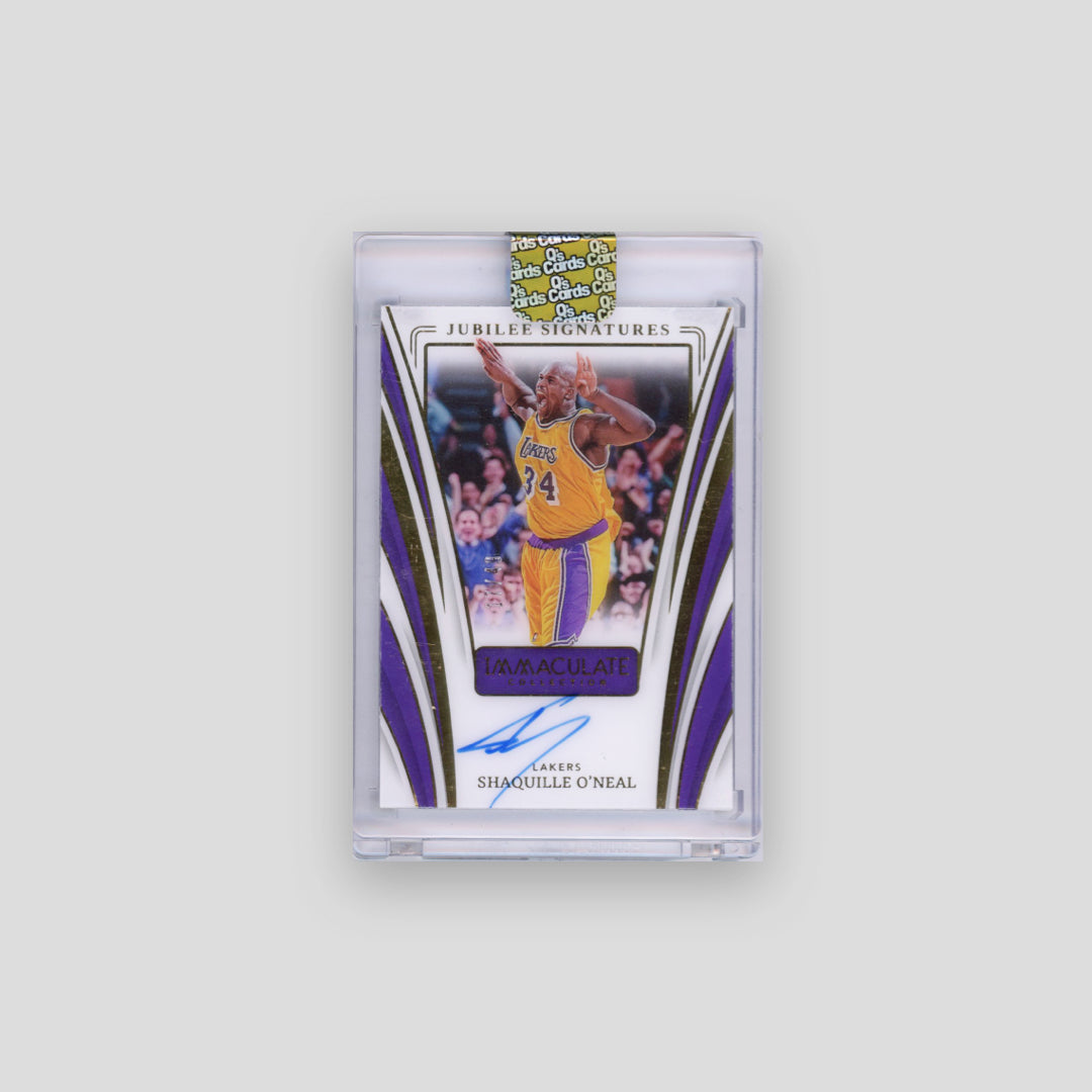 2023-24 Panini Immaculate Shaquille O'Neal Jubilee Signatures #/49 AU #ILJ-SOL