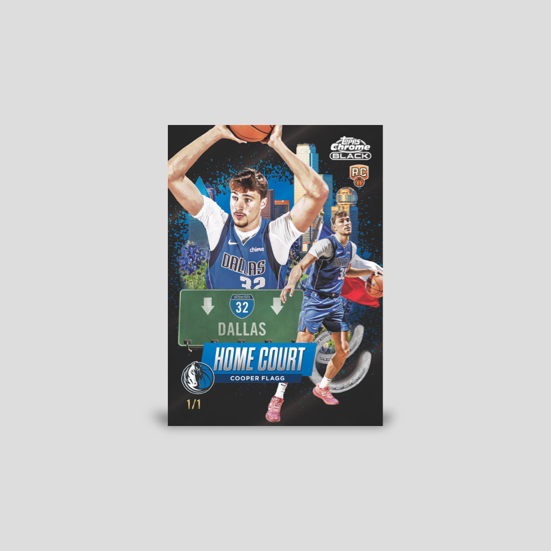 2025-26 Topps Chrome Black Basketball Hobby Box - Q's Cards