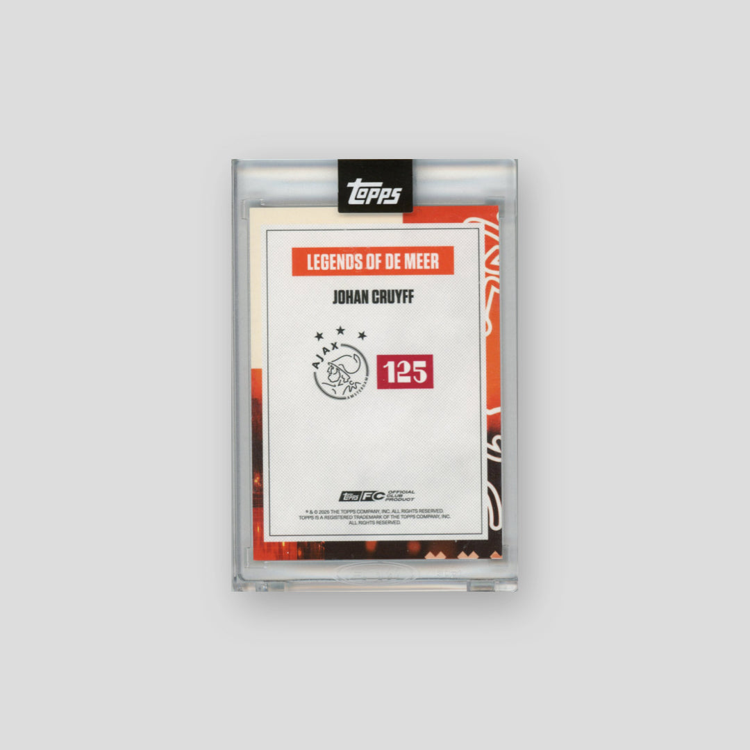 2025 Topps Ajax 125th Johan Cruyff Red /5 - Topps
