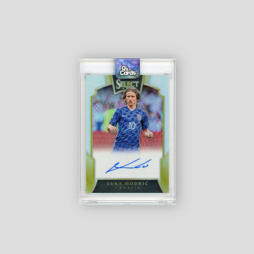 2016-17 Panini Select Luka Modric Croatia Auto /99 #S-LMO
