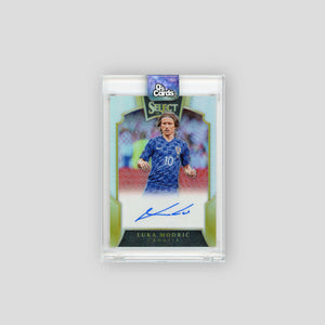 2016-17 Panini Select Luka Modric Croatia Auto /99 #S-LMO