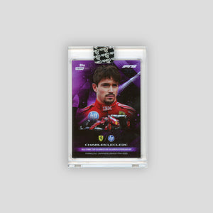 2025 Topps Lights Out Charles Leclerc Purple /50 #NNO
