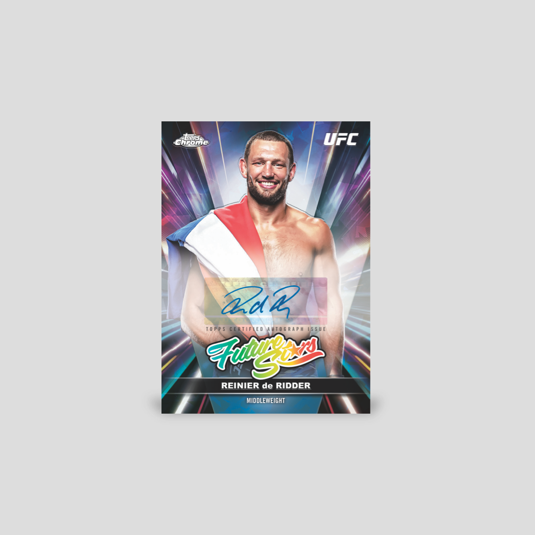 2026 Topps Chrome Sapphire UFC Hobby Box - Q's Cards