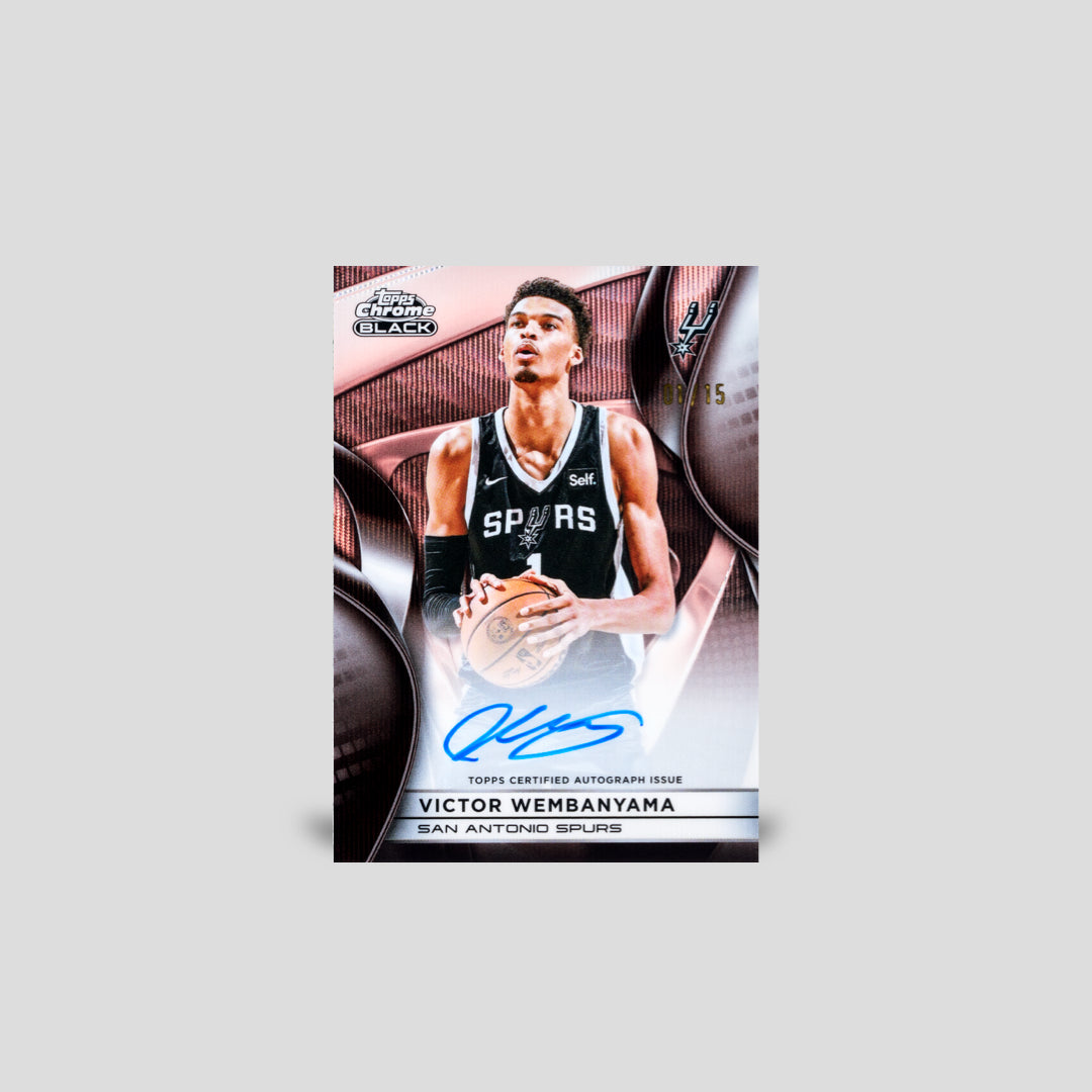 2025-26 Topps Chrome Black Basketball Hobby Box - Q's Cards