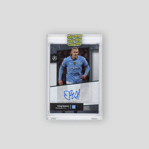2024-25 Topps Museum Collection UCC Erling Haaland Auto /10 #AA-EH