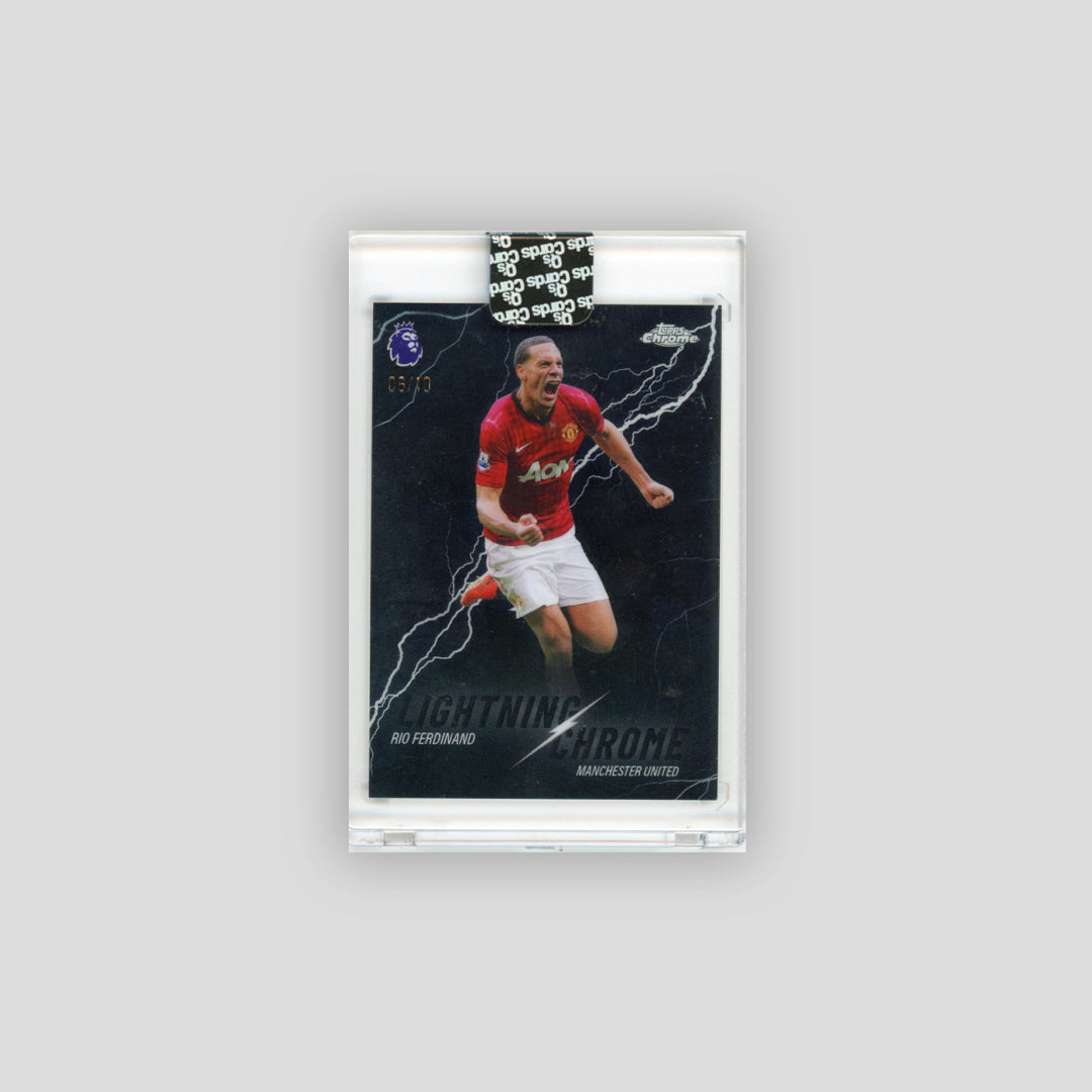 2025-26 Topps Chrome Premier League Rio Ferdinand Lightning Chrome /10 #LC-27 - Topps
