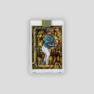 2025 Topps Guilded Chrome Julio Rodriguez Gold Lava /10 #145