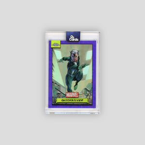 2024 Topps Chrome Marvel Quicksilver Purple /75 #34