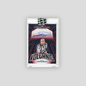2023-24 Panini Obsidian David Trezeguet Volcanic Signatures Red #VS-DT