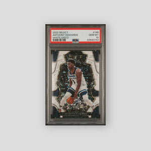 2022 Panini Select Anthony Edwards White Disco #146 PSA 10