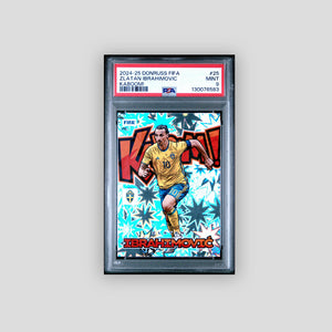 2024-25 Panini Donruss Fifa Kaboom! Zlatan Ibrahimovic #25 PSA 9
