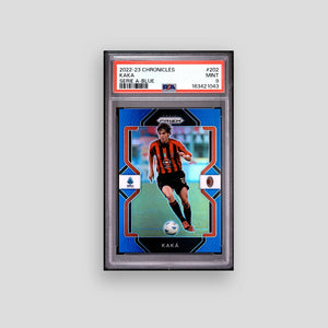 2022-23 Panini Chronicles Kaka Prizm Serie A Blue /49 #202 PSA 9