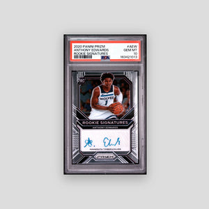 2020 Panini Prizm Rookie Signatures Anthony Edwards Rookie Signatures #AEW PSA 10