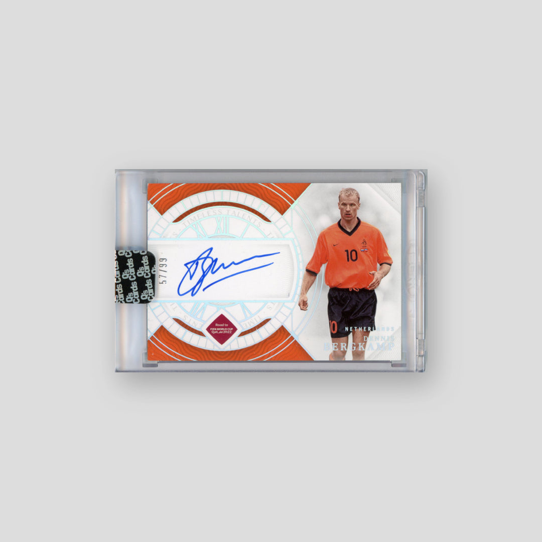 2022 Panini National Treasures Dennis Bergkamp Auto /99 #