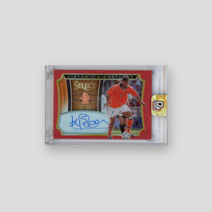 2015-16 Panini Select Patrick Kluivert Auto Red /49 #HS-PK