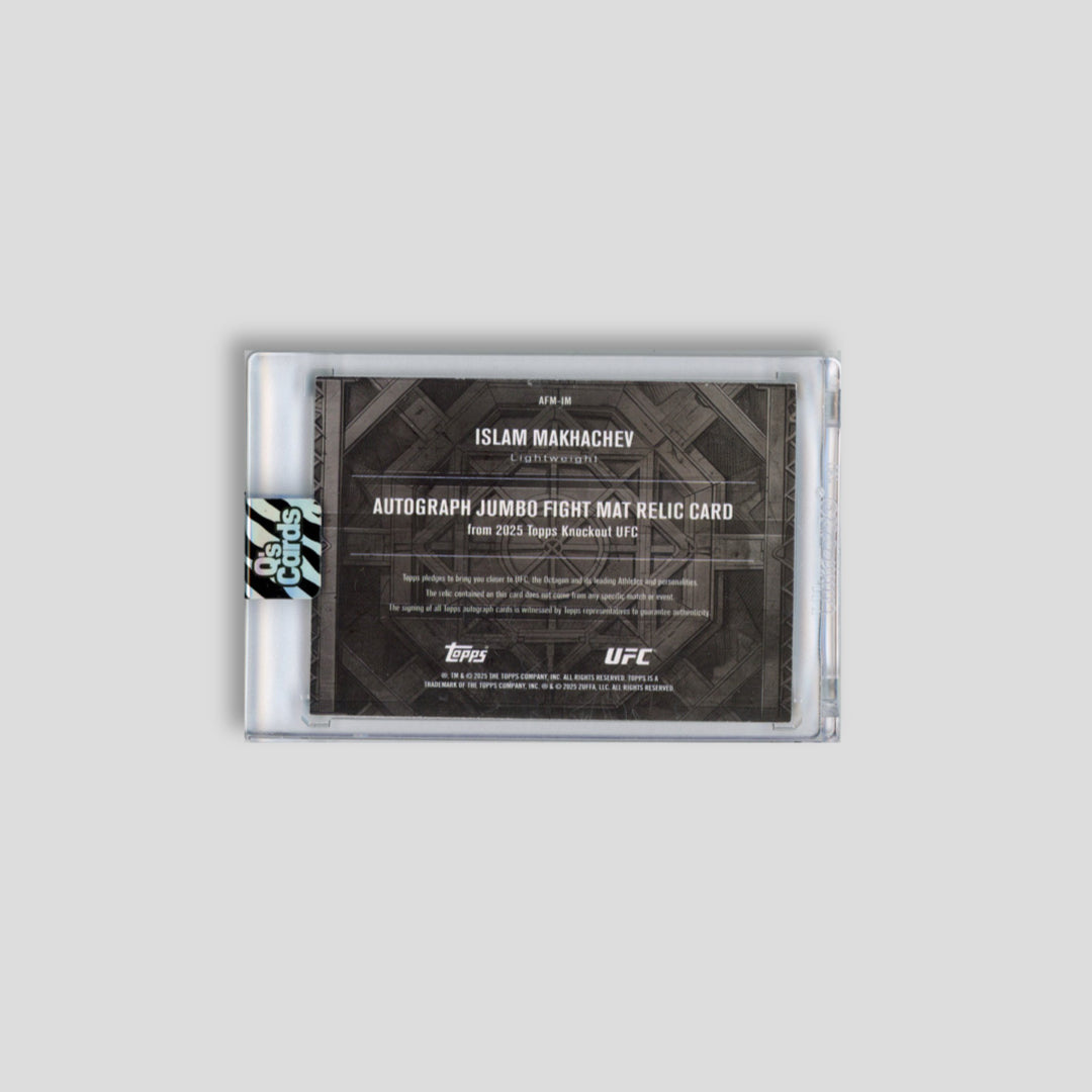 2025 Topps Knockout UFC Islam Makhachev Auto Mat Relic /199 #AFM-IM - Topps