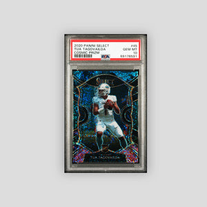 2020 Panini Select Tua Tagovailoa Cosmic Prizm #45 PSA 10