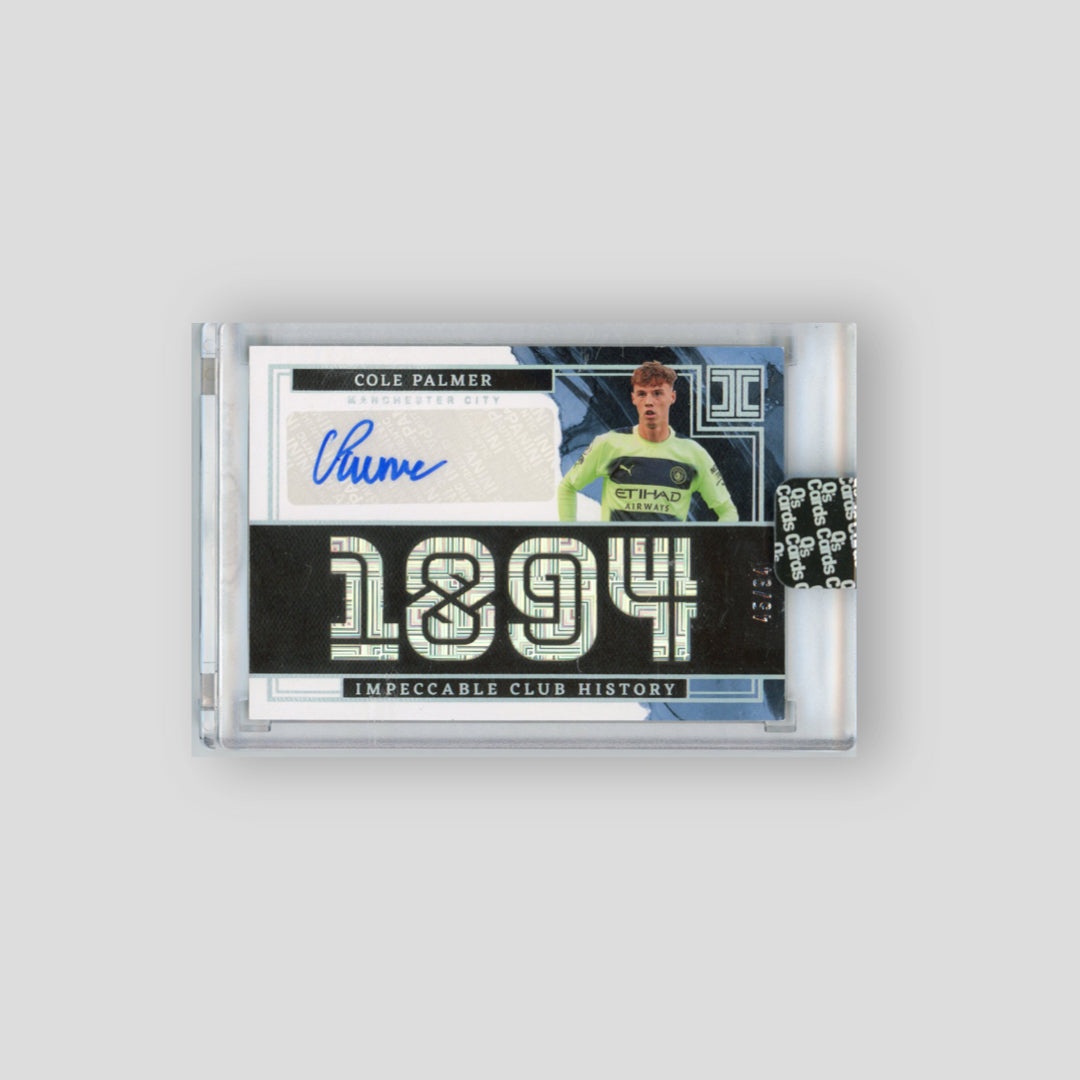 2022-23 Panini Impeccable Premier League Cole Palmer Auto /94 #CH-CPM