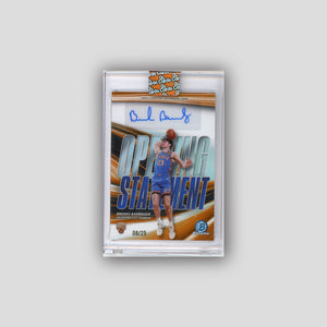 2025-26 Topps Bowman Chrome Brooks Barnhizer Orange Auto /25 #OS-BB