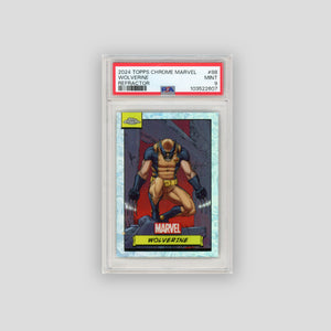 2024 Topps Chrome Marvel Wolverine Refractor PSA 9 #88