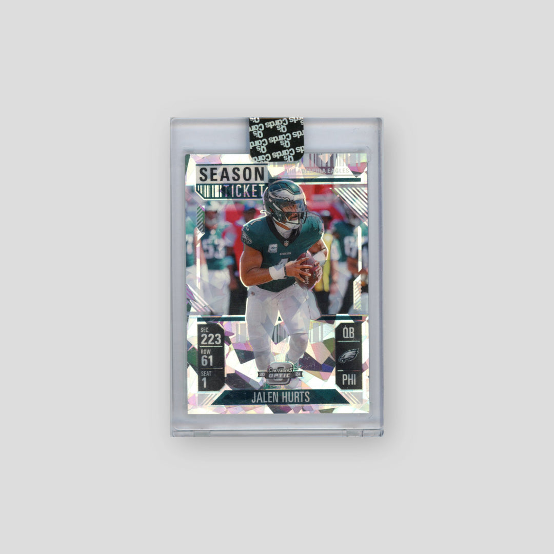 2024 Panini Contenders Optic Jalen Hurts Cracked Ice #44