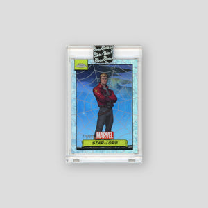 2024 Topps Chrome Marvel Star-Lord Spiderweb /399 #89