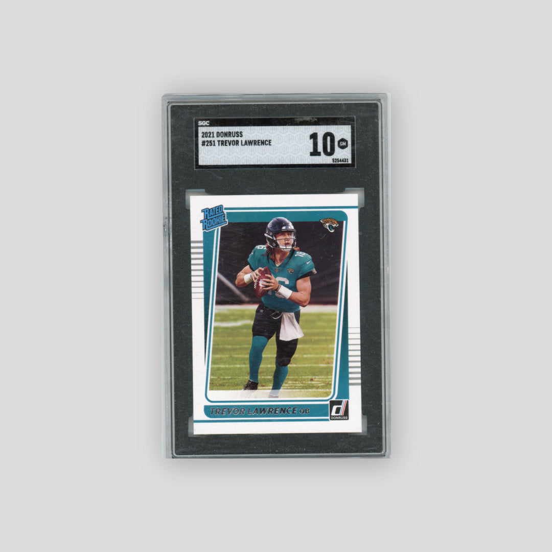 2021 Donruss Trevor Lawrence RC SGC 10 #251