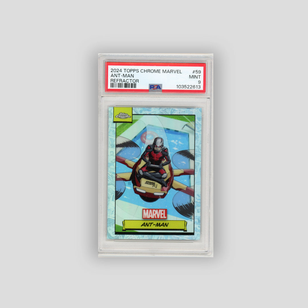 2024 Topps Chrome Marvel Ant-Man Refractor PSA 9 #59