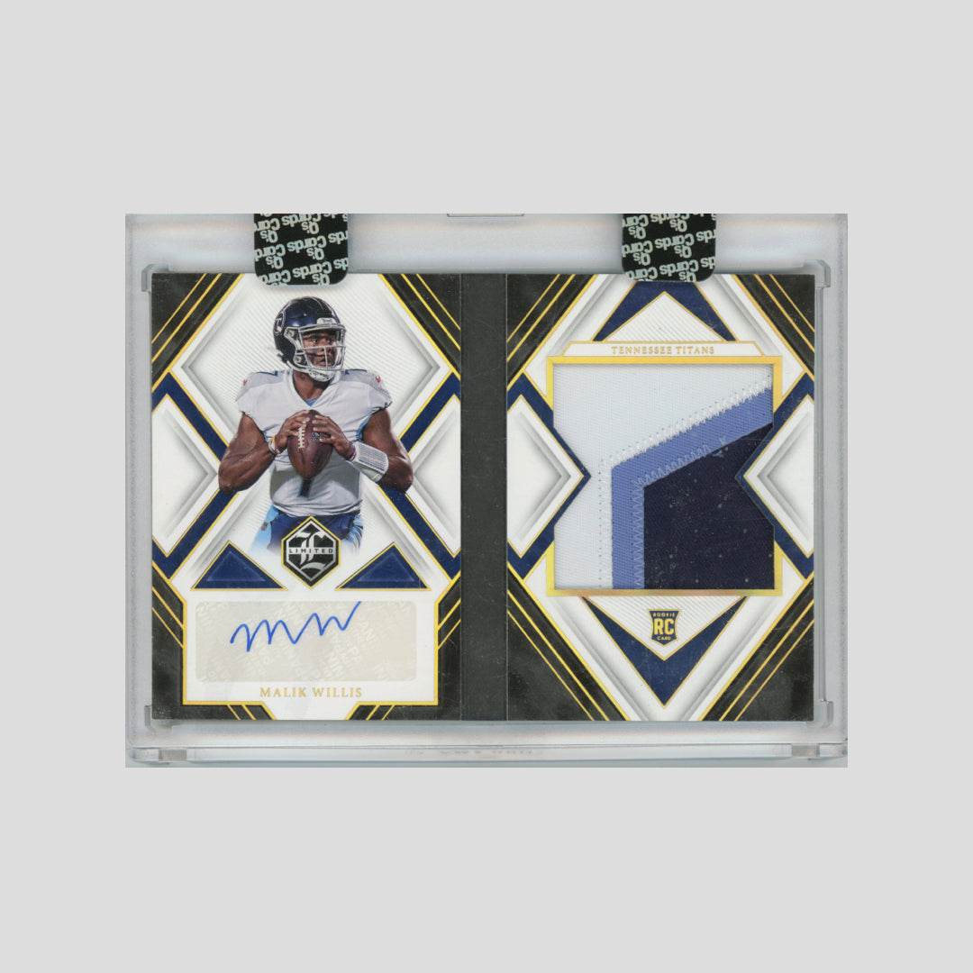 2022 Panini Limited Malik Willis Limited Rookie Booklet #/49 #LRB-MW