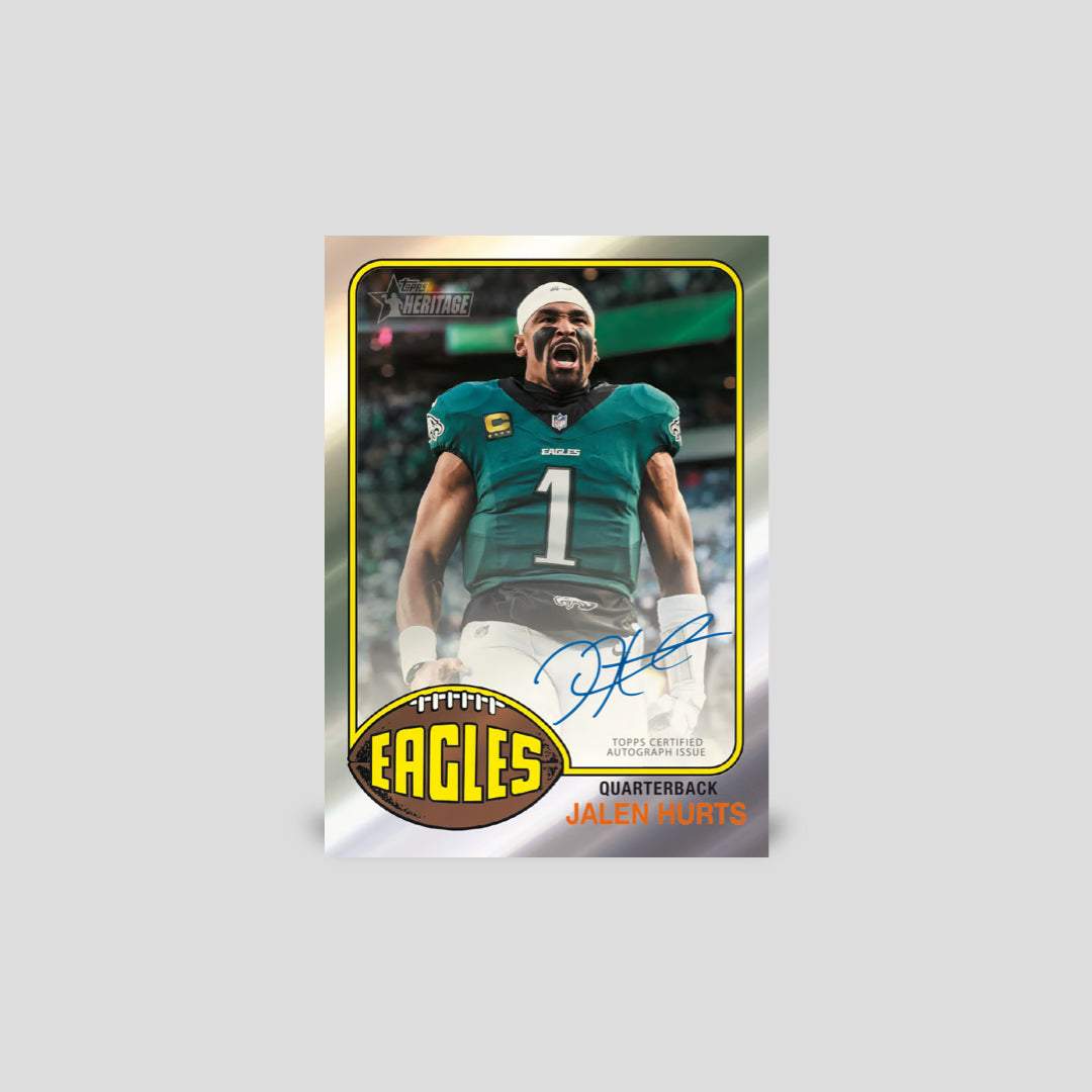 2026 Topps Heritage Football Mega Box - Topps