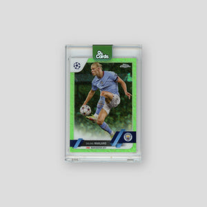 2022-23 Topps Chrome UEFA Club Competitions Erling Haaland Green /399 #99