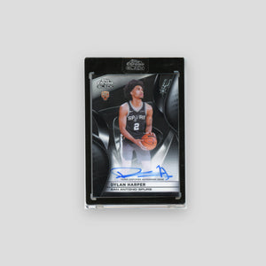 2025-26 Topps Chrome Black Dylan Harper Rookie Autographs #RA-DH