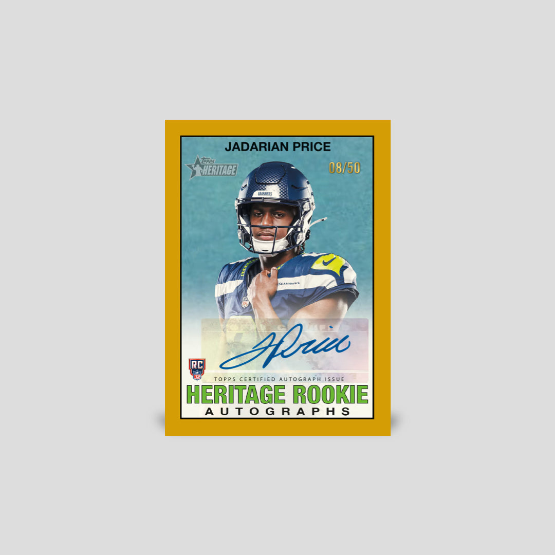 2026 Topps Heritage Football Mega Box - Topps