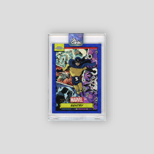 2024 Topps Chrome Marvel Sentry Blue Wave /150 #109
