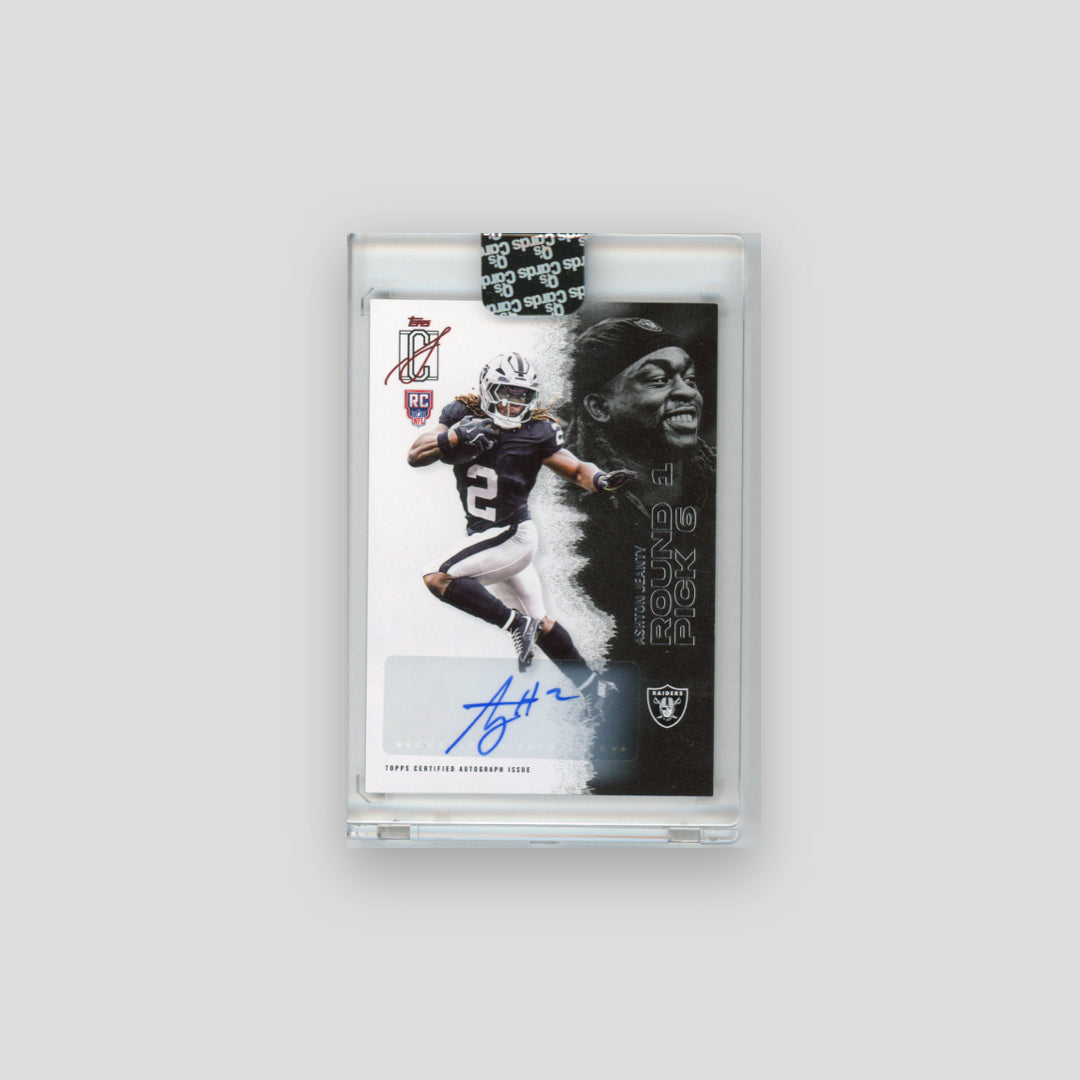 2025 Topps Signature Class Ashton Jeanty Auto RC #102