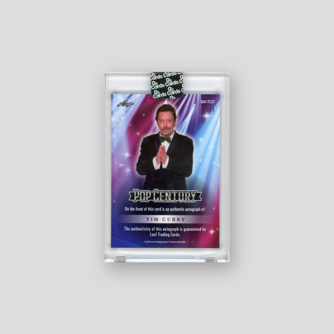 2026 Leaf Pop Century Tim Curry Autograph 1/1 #BA-TC2