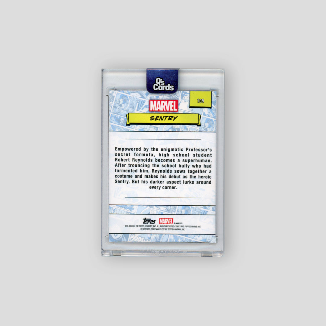 2024 Topps Chrome Marvel Sentry Blue Wave /150 #109