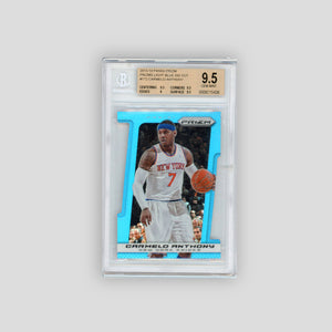 2013-14 Panini Prizm Carmelo Anthony Prizms Light Blue Die Cut /199 BGS 9.5 #172