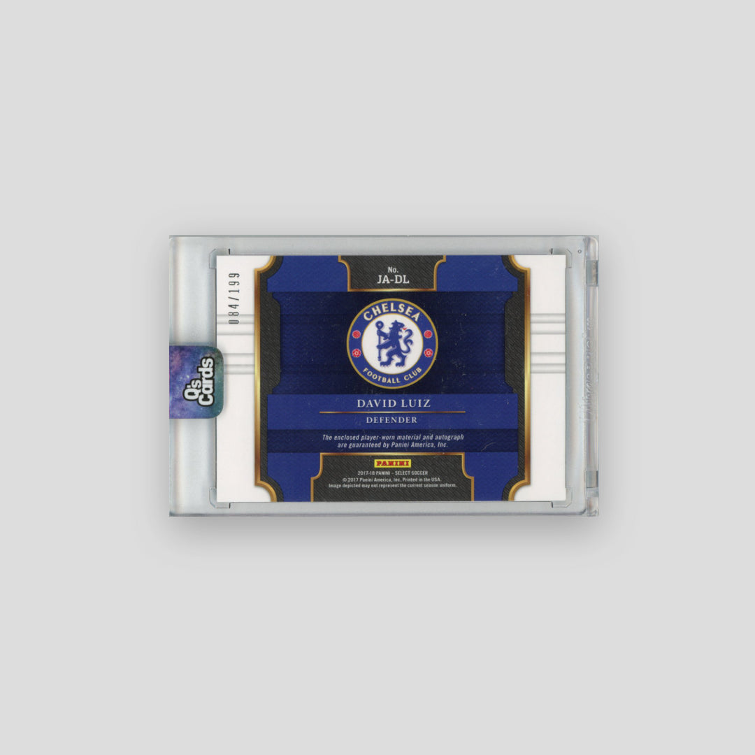 2017-18 Panini Select David Luiz Jersey Autographs #/199 #JA-DL - Panini