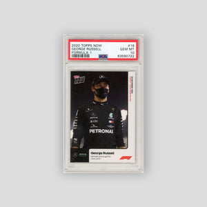 2020 Topps Now Formula 1 George Russell PSA 10 #019